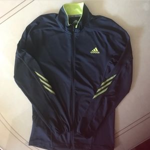 Adidas Navy/Green Jacket Men's